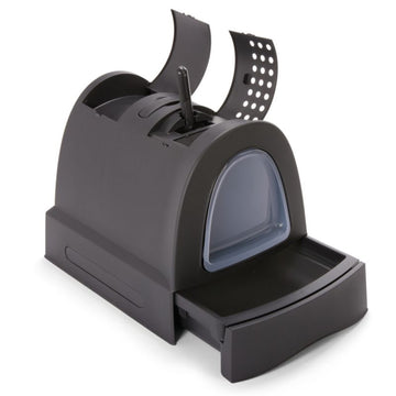 IMAC ZUMA Cat Litter Box (Color may Vary)